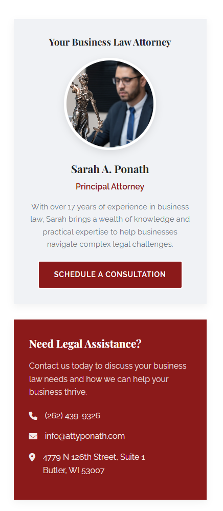 Sarah A. Ponath