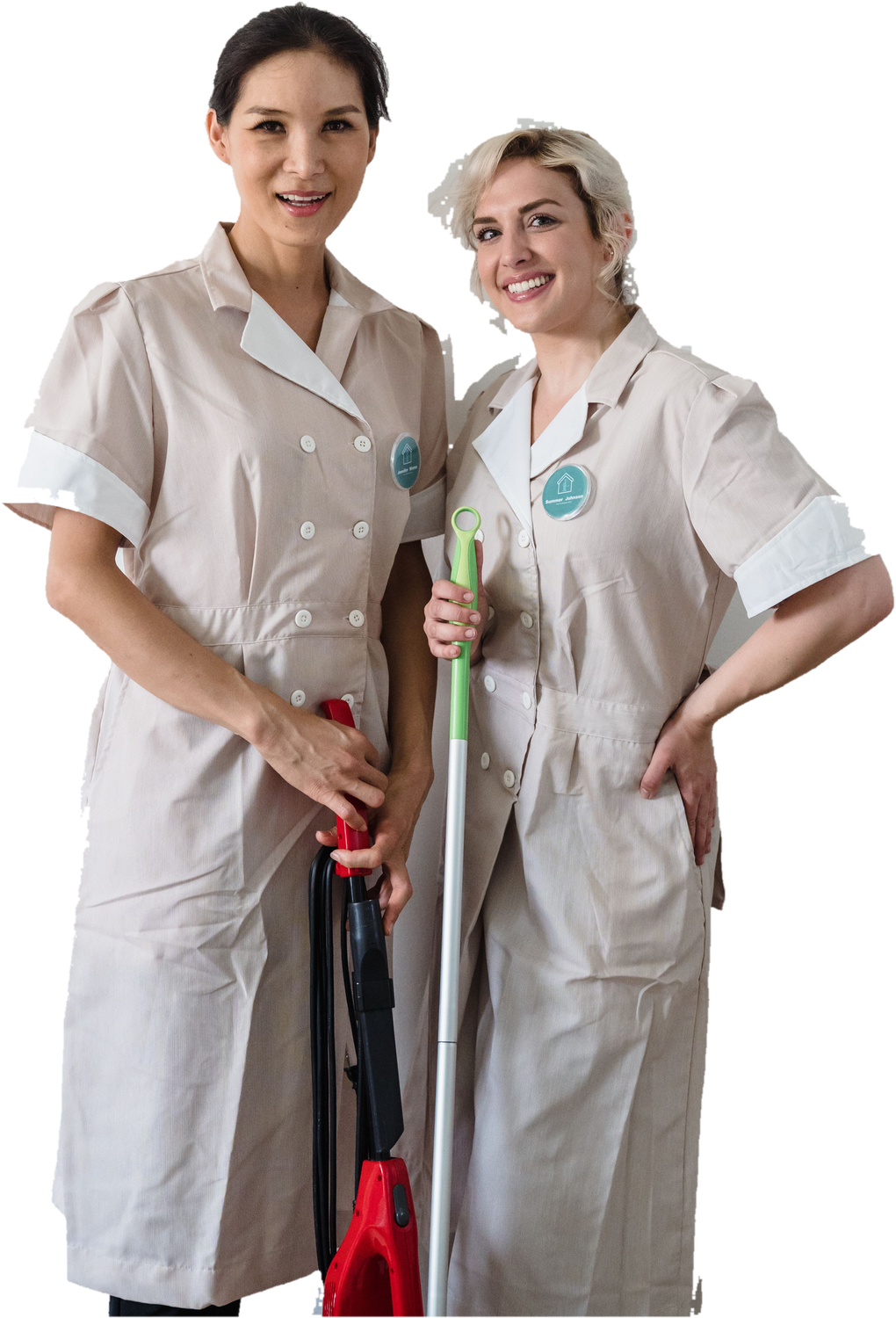 Rene&eacute; and Roxanne, the founders of R&R Cleaning Services