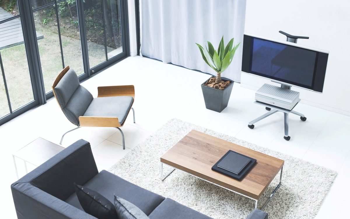 A clean, tidy office workspace
